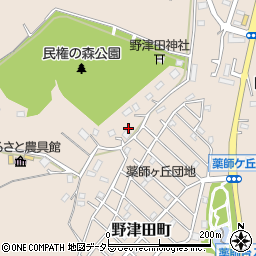 東京都町田市野津田町2308周辺の地図