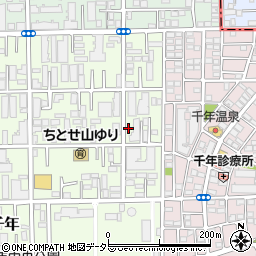 神奈川県川崎市高津区千年992周辺の地図