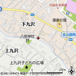 神奈川県相模原市緑区下九沢2430-1周辺の地図