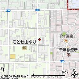 神奈川県川崎市高津区千年993周辺の地図