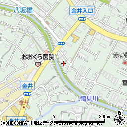 東京都町田市大蔵町198周辺の地図