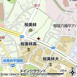 東京都町田市常盤町3634周辺の地図