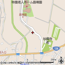 笹井ピーナッツ周辺の地図