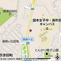 東京都町田市野津田町3177周辺の地図