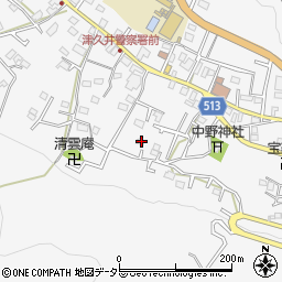 神奈川県相模原市緑区中野345周辺の地図