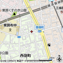 東京都大田区西嶺町5-7周辺の地図