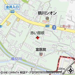 東京都町田市大蔵町122周辺の地図