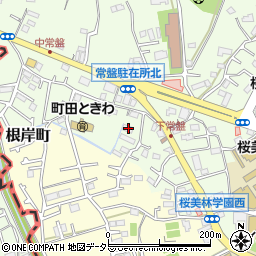 東京都町田市常盤町3472周辺の地図