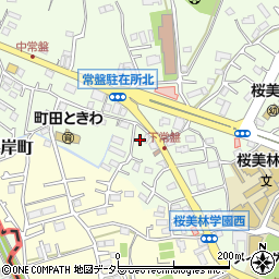 東京都町田市常盤町3488周辺の地図