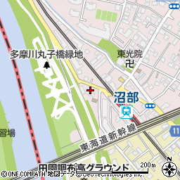 東京都大田区田園調布本町31-3周辺の地図