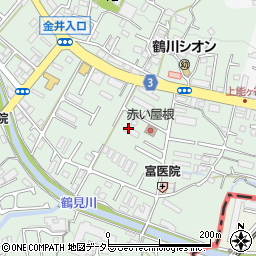 東京都町田市大蔵町145周辺の地図