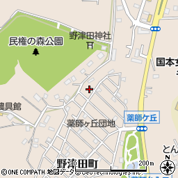 東京都町田市野津田町3210-331周辺の地図