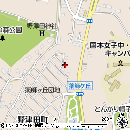 東京都町田市野津田町3210-265周辺の地図