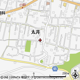神奈川県相模原市緑区太井282周辺の地図