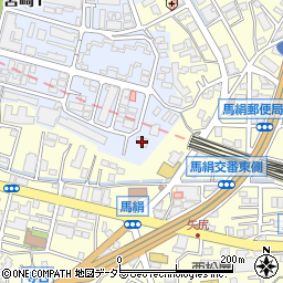 亀ヶ谷商店周辺の地図