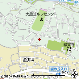 東京都町田市大蔵町3085周辺の地図