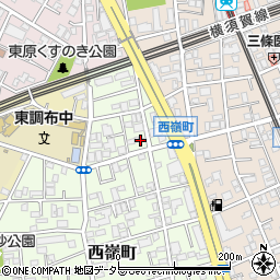 東京都大田区西嶺町5-6周辺の地図