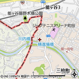 東京都町田市三輪町3周辺の地図