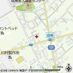 千葉県山武市白幡1614周辺の地図