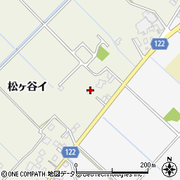 千葉県山武市松ヶ谷イ3032周辺の地図