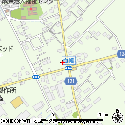 千葉県山武市白幡1615周辺の地図