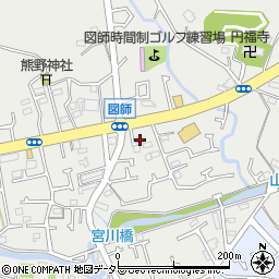 東京都町田市図師町1692周辺の地図