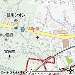 東京都町田市大蔵町55周辺の地図