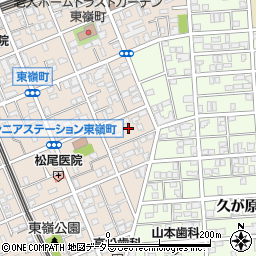 東京都大田区東嶺町21周辺の地図