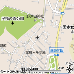 東京都町田市野津田町3210-622周辺の地図