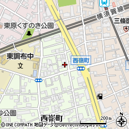 東京都大田区西嶺町5-5周辺の地図