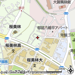 東京都町田市常盤町3650周辺の地図