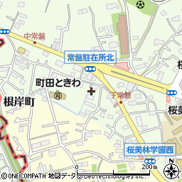 東京都町田市常盤町3471-4周辺の地図