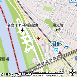 東京都大田区田園調布本町31-2周辺の地図