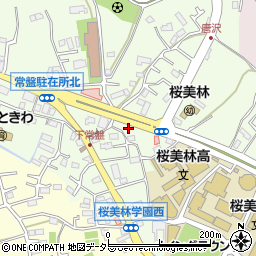 東京都町田市常盤町3593周辺の地図