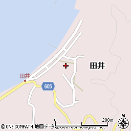 田井大敷組合周辺の地図