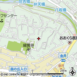東京都町田市大蔵町3117周辺の地図