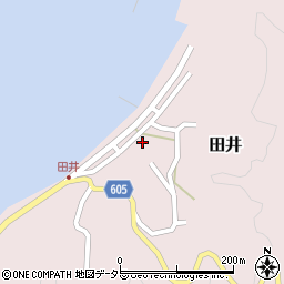 田井観光フィッシング周辺の地図