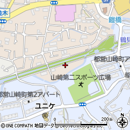 東京都町田市野津田町95周辺の地図