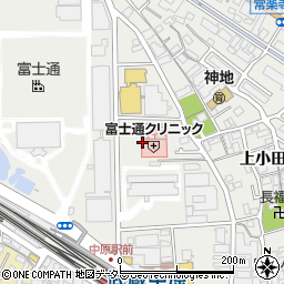 富士通クリニック周辺の地図