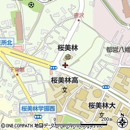 東京都町田市常盤町3625-4周辺の地図