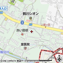 東京都町田市大蔵町116周辺の地図