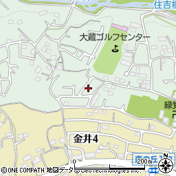 東京都町田市大蔵町3069-11周辺の地図