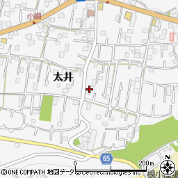 神奈川県相模原市緑区太井388周辺の地図