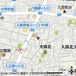 トイレつまり解決・水の生活救急車　大田区・エリア専用ダイヤル周辺の地図