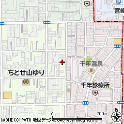 神奈川県川崎市高津区千年997-2周辺の地図