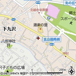 神奈川県相模原市緑区下九沢2417周辺の地図