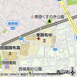 東京都大田区田園調布南29周辺の地図