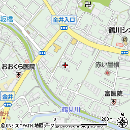東京都町田市大蔵町183周辺の地図