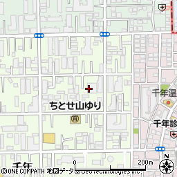 神奈川県川崎市高津区千年1004-2周辺の地図