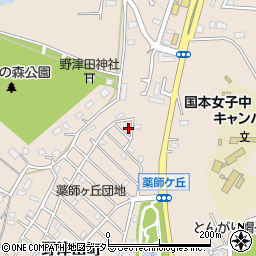 東京都町田市野津田町3210-270周辺の地図